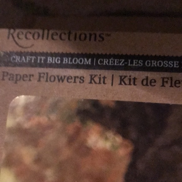 NEW RARE RECOLLECTIONS PAPER FLOWER KIT YWLLOW SUNFLOWER CRAFT GIFT LARGE - Picture 7 of 9